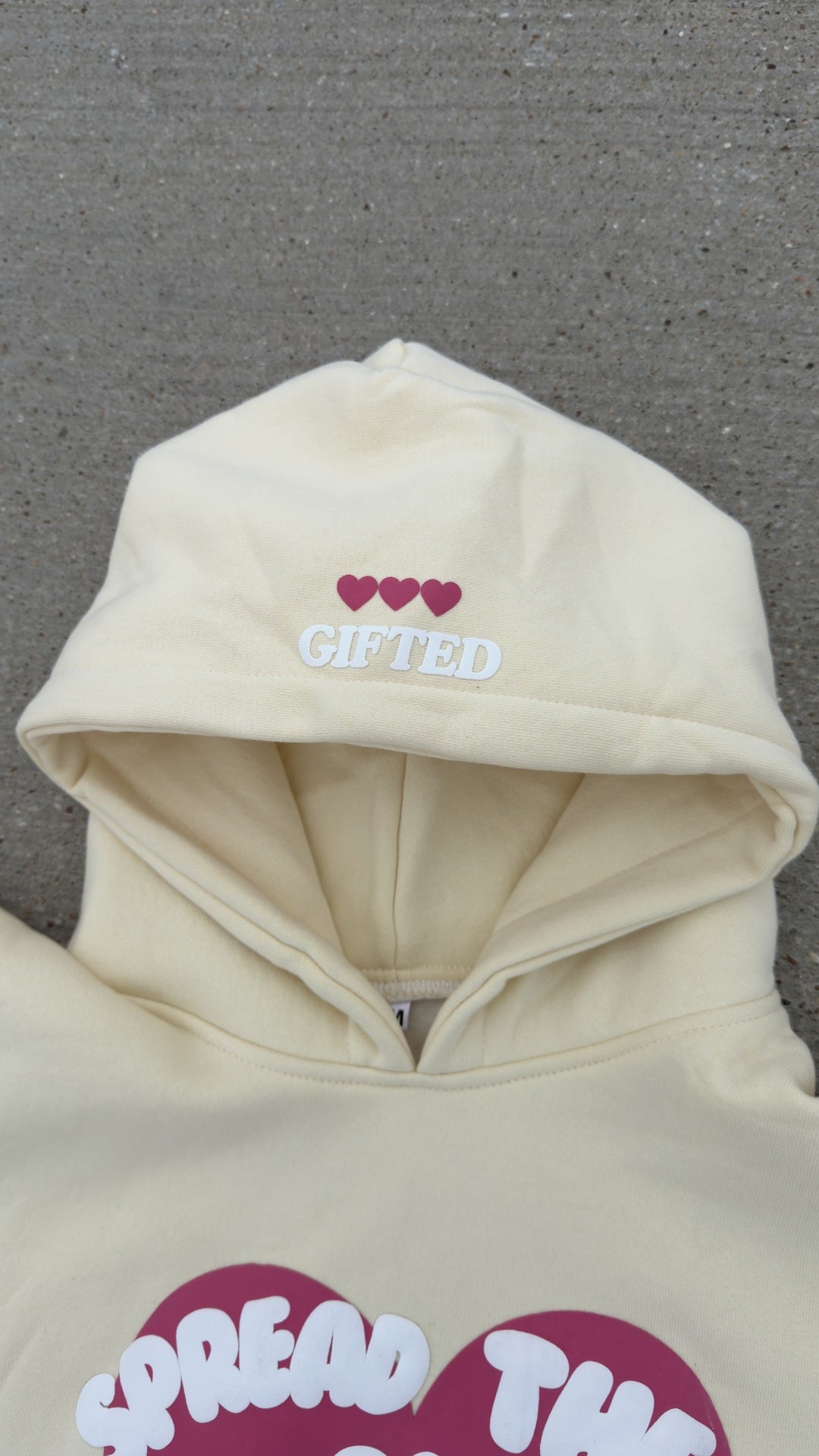 Spread The Love Of Jesus Hoodie Yellow