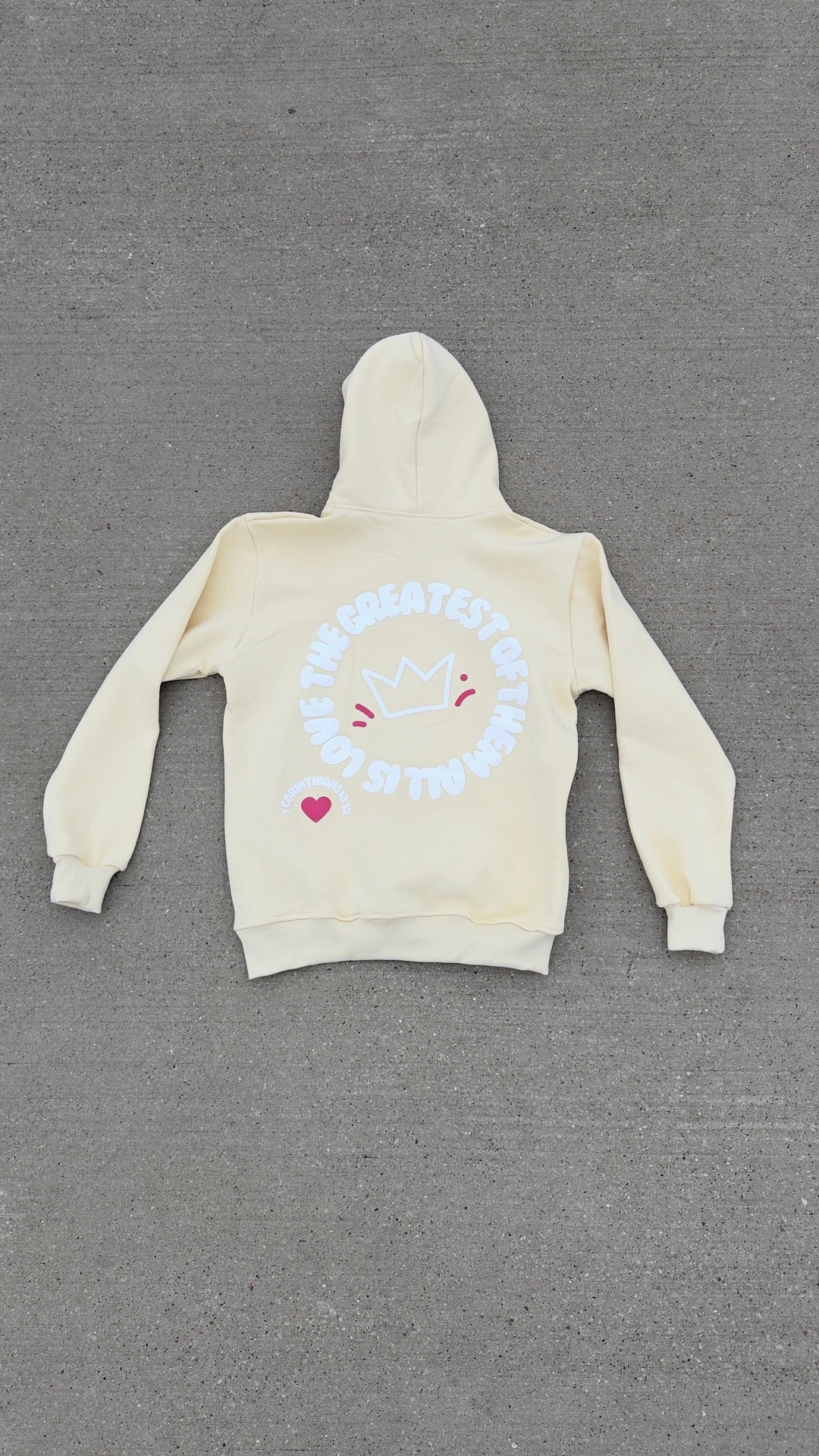 Spread The Love Of Jesus Hoodie Yellow