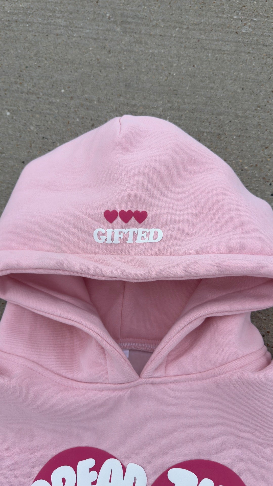 Spread The Love of Jesus Hoodie Pink